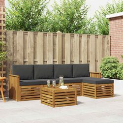 6-Piece Outdoor Sofa Set for Comfort