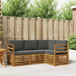 4-Piece Outdoor Sofa Set: Modern and Durable