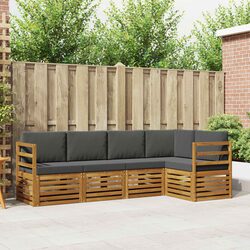 5 Piece Modular Sectional Sofa Set for Your Patio