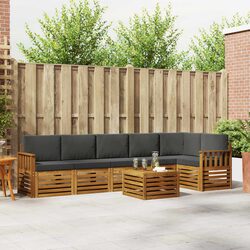 Compact and Quality 7 Piece Outdoor Sofa Set