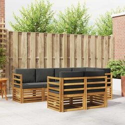 Compact and Durable 7-Piece Outdoor Sectional Sofa Set