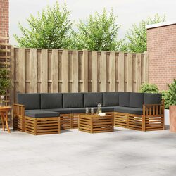 Compact 9-Piece Outdoor Sofa Set for Every Space