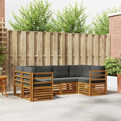 6-Piece Outdoor Sectional Sofa Set
