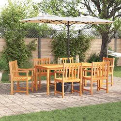 7-Piece Garden Dining Set: Sturdy and Stylish