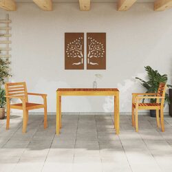 Stylish Acacia Wood Dining Set for Your Garden