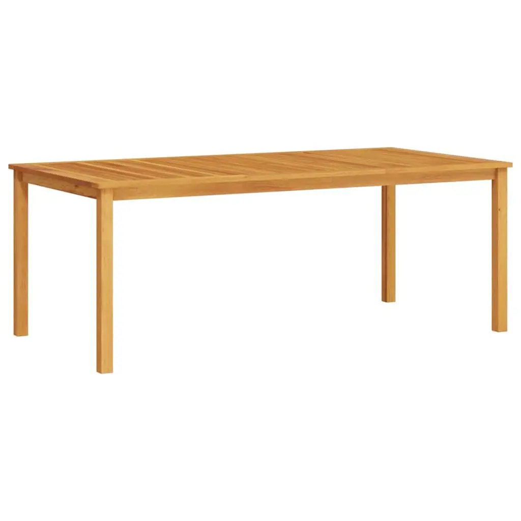 Garden Dining Set 7 Pieces Brown Solid Acacia Wood Outdoor Furniture Patio Table