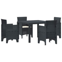 Compact and Stylish 5-Piece Garden Dining Set