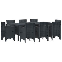9-Piece Garden Dining Set: Stylish and Durable