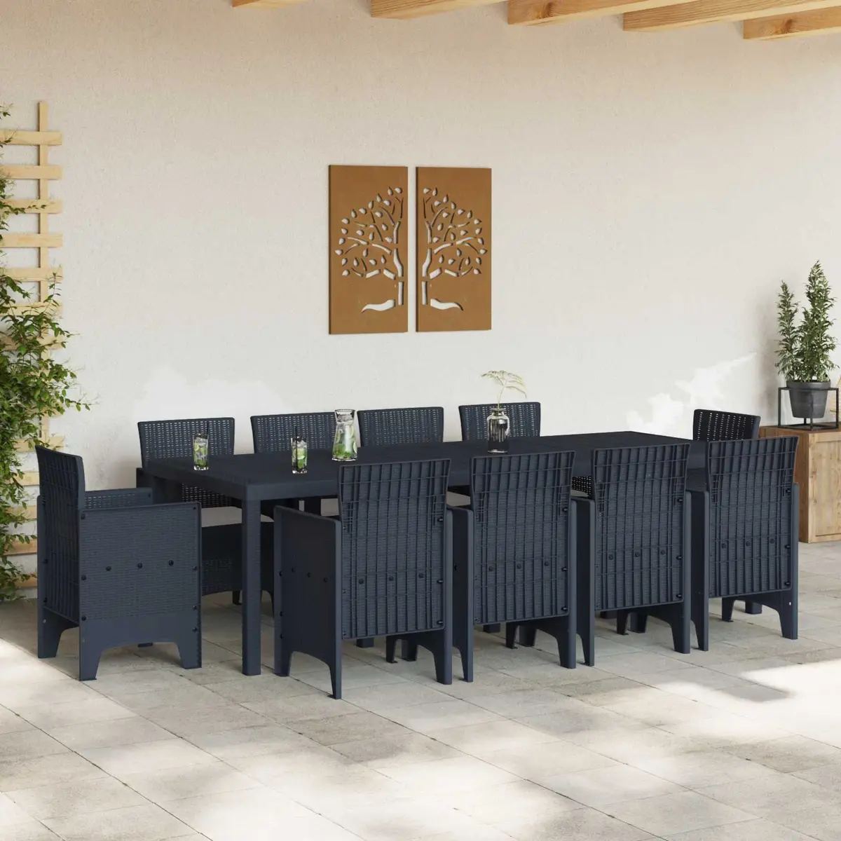 11-Piece Garden Dining Set
