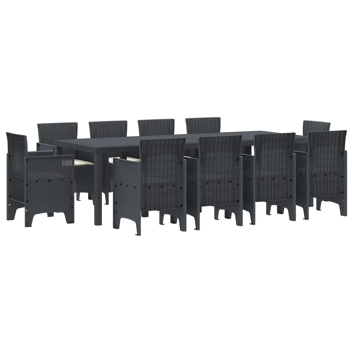11 Piece Garden Dining Set