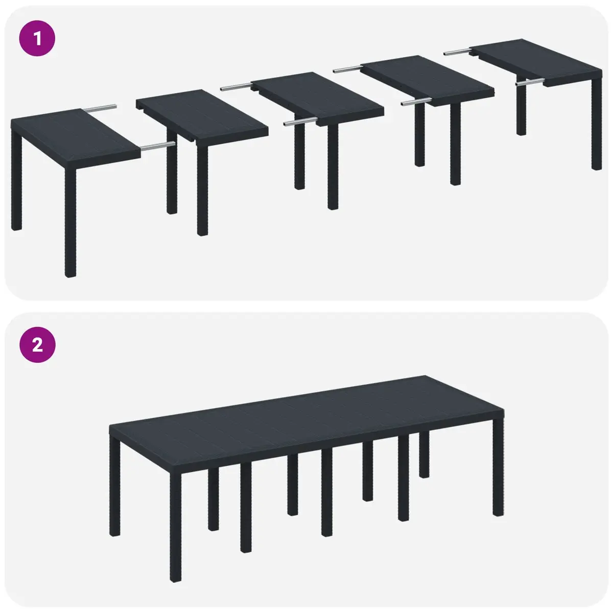 11 Piece Garden Dining Set