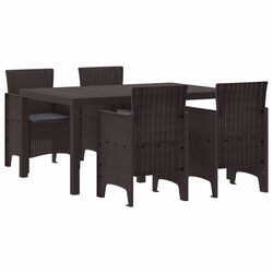 Concise and Stylish 5-Piece Garden Dining Set