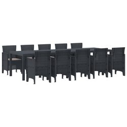 Compact 11 Piece Outdoor Dining Set - Perfect for Any Space