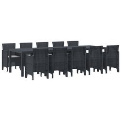 Compact 11-Piece Outdoor Dining Set for Your Space