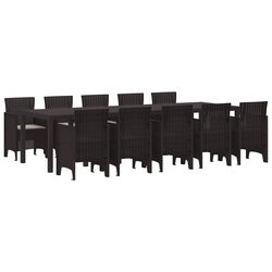 Compact and Functional 11-Piece Outdoor Dining Set