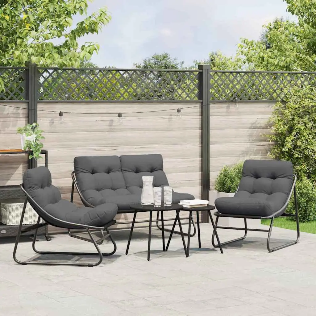 5-Piece Outdoor Dining Set with Cushions