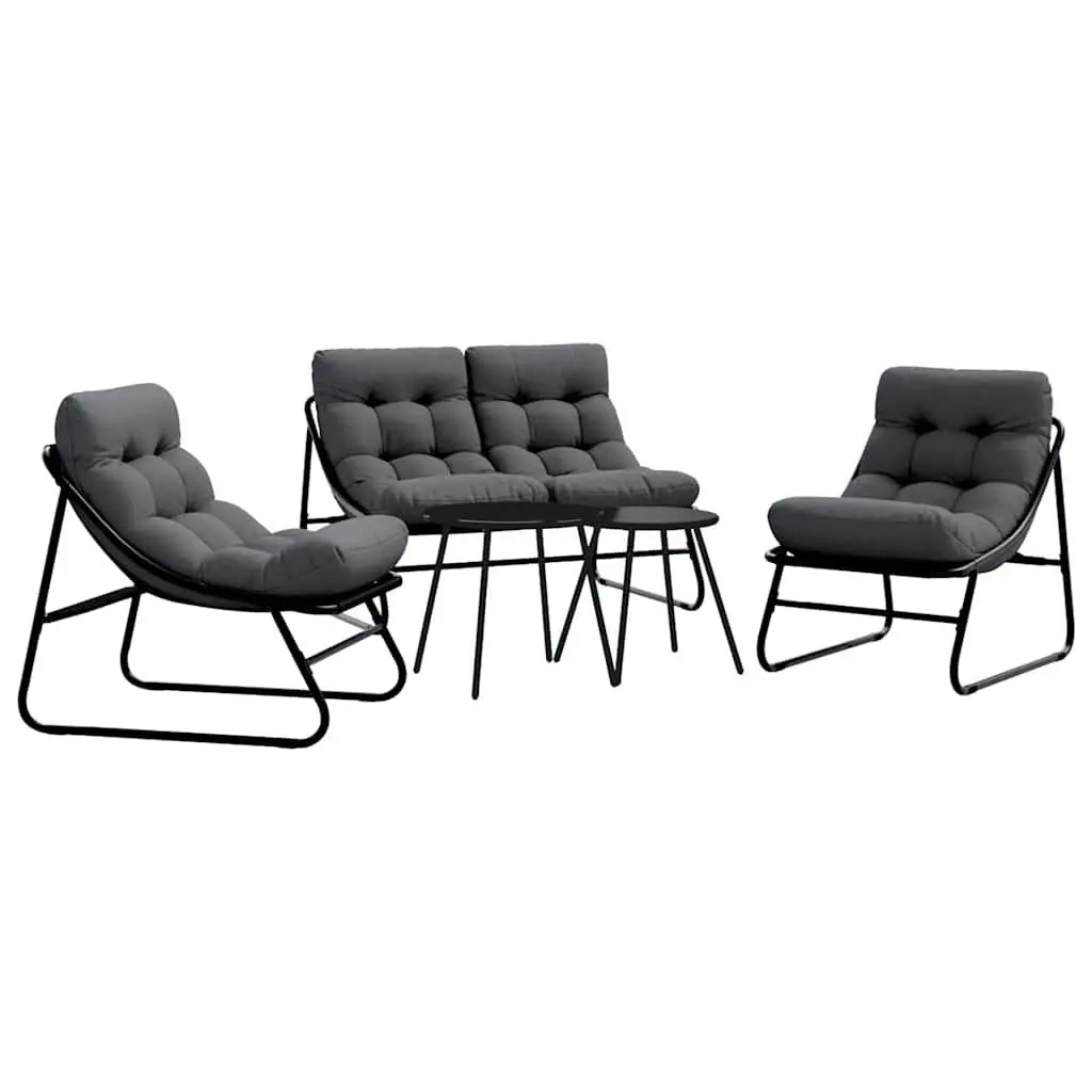 5-Piece Outdoor Dining Set with Cushions