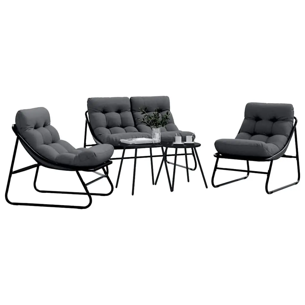 5-Piece Outdoor Dining Set with Cushions