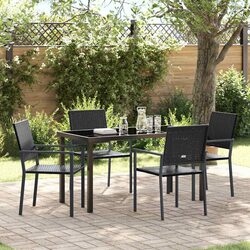 Concise and Modern 5-Piece Garden Dining Set