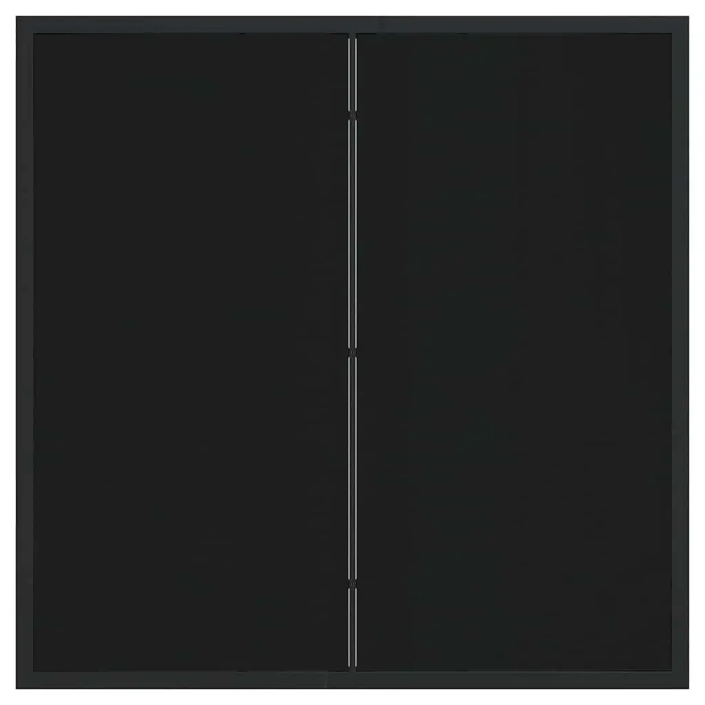 Garden Dining Set Black 3 Piece Poly Rattan Outdoor Furniture Patio Seating