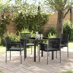 5-Piece Garden Dining Set for Relaxed Outdoor Dining