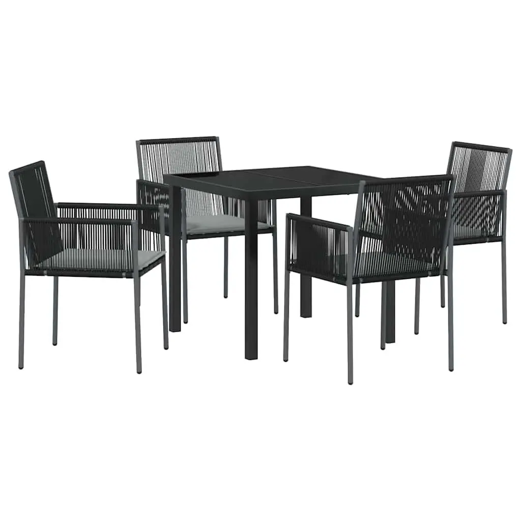 5-Piece Garden Dining Set for Relaxed Outdoor Dining