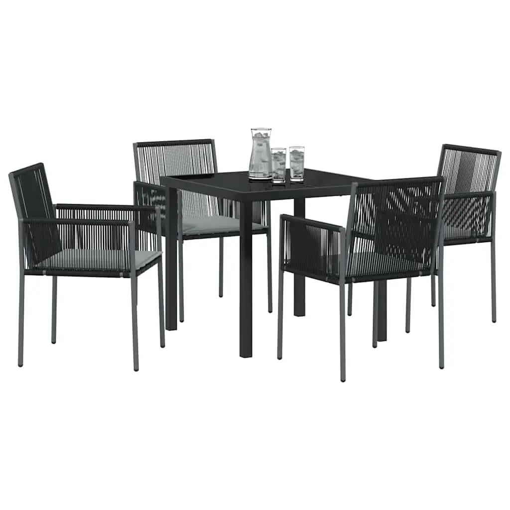 5-Piece Garden Dining Set for Relaxed Outdoor Dining