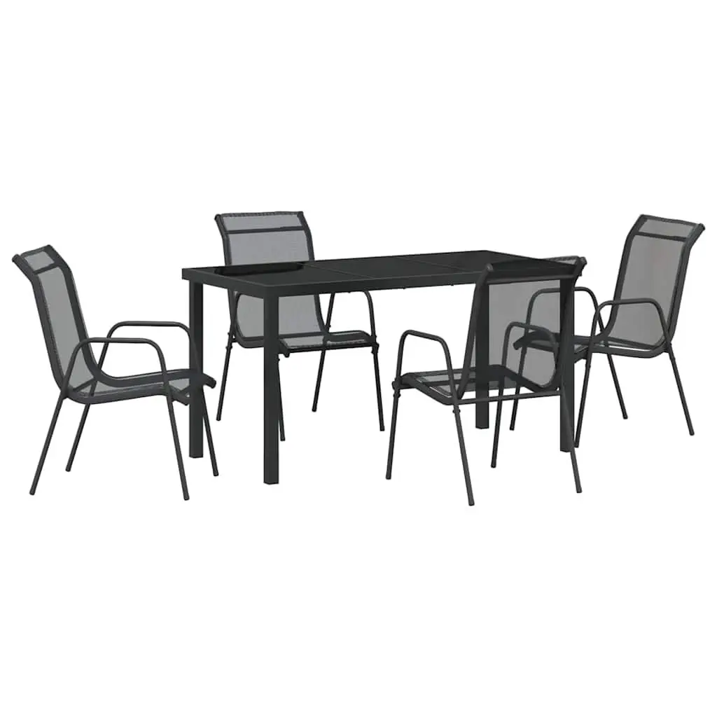5-Piece Dining Set for Outdoor Use