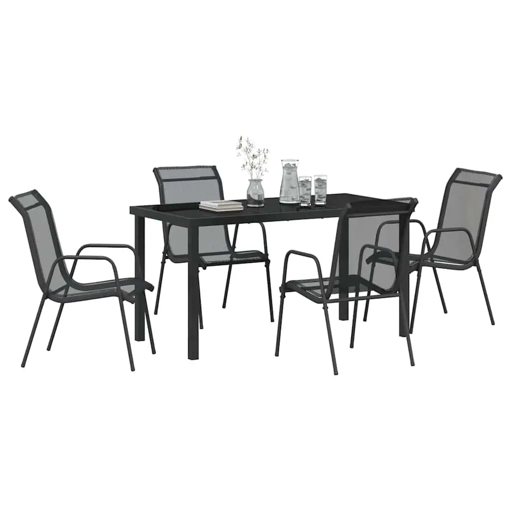 5-Piece Dining Set for Outdoor Use
