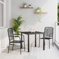Compact 3-Piece Outdoor Dining Set for Any Patio