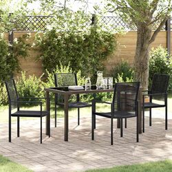 Concise and Stylish 5-Piece Garden Dining Set