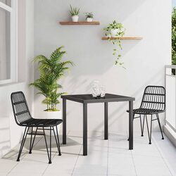 Compact and Durable 3-Piece Garden Dining Set