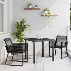 Compact and Stylish 3-Piece Outdoor Dining Set