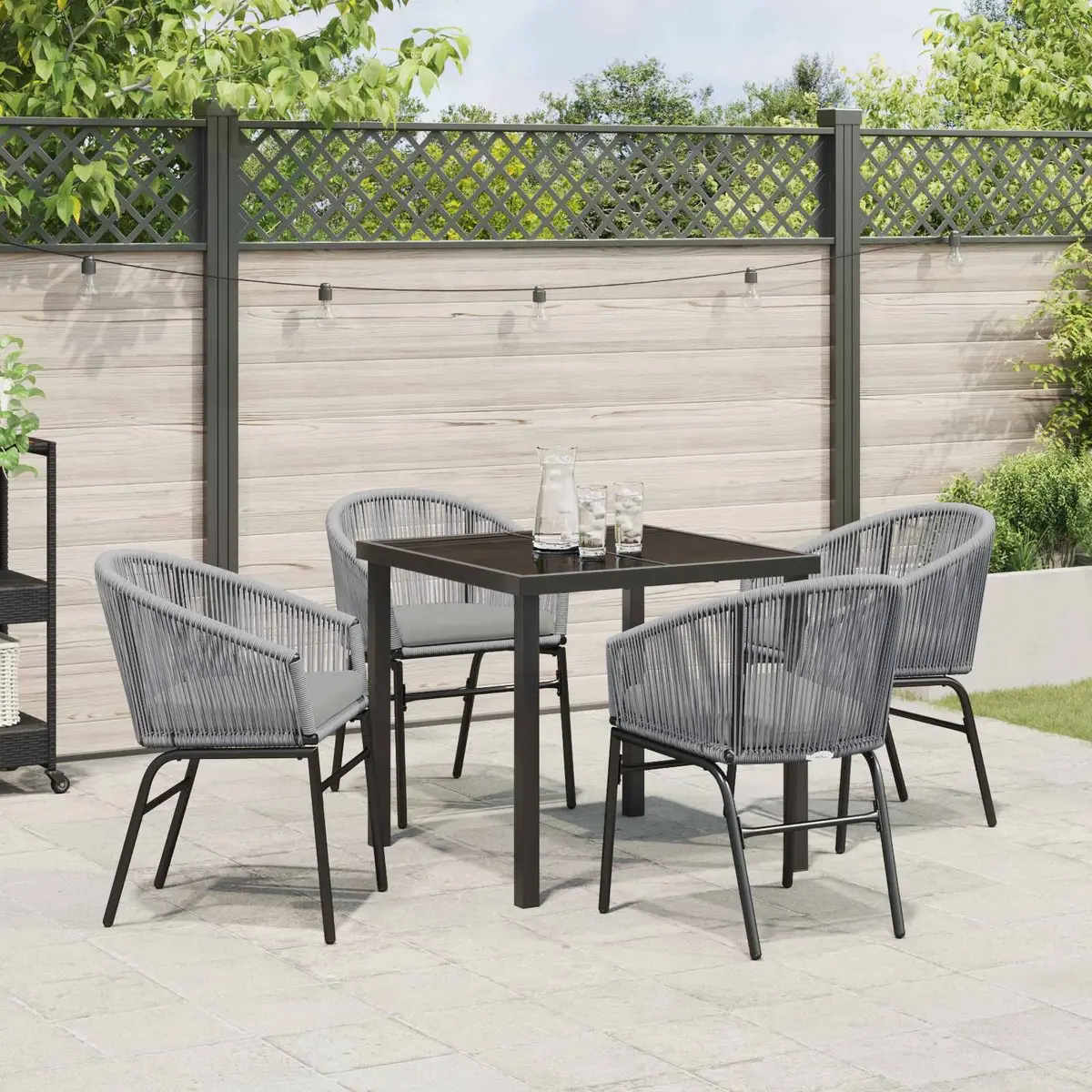 Garden Dining Set for Enjoying Meals