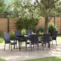 Compact 7-Piece Garden Dining Set