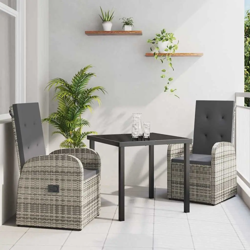 Grey Outdoor Dining Set