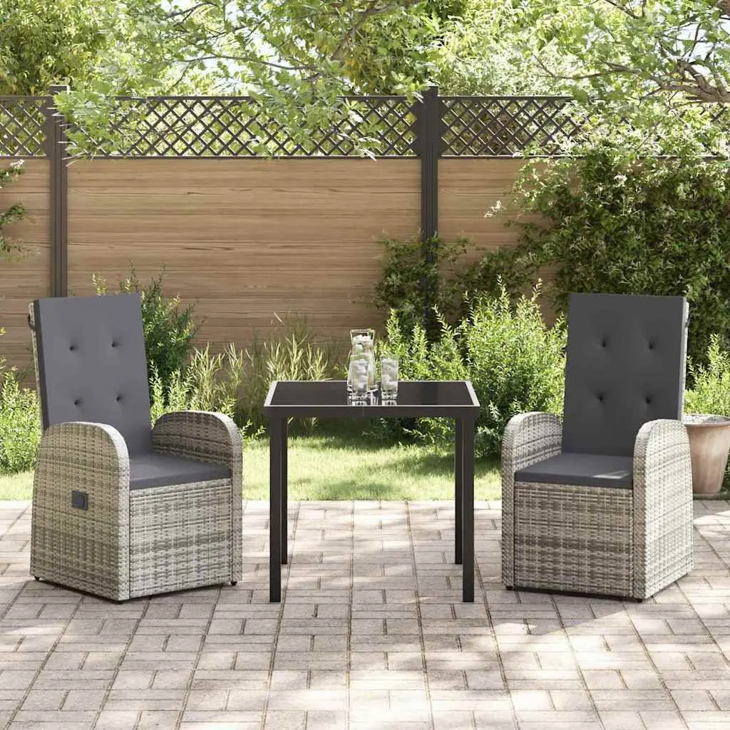 Grey Outdoor Dining Set