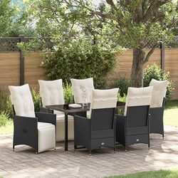 Compact and Easy to Move: 7-Piece Dining Set