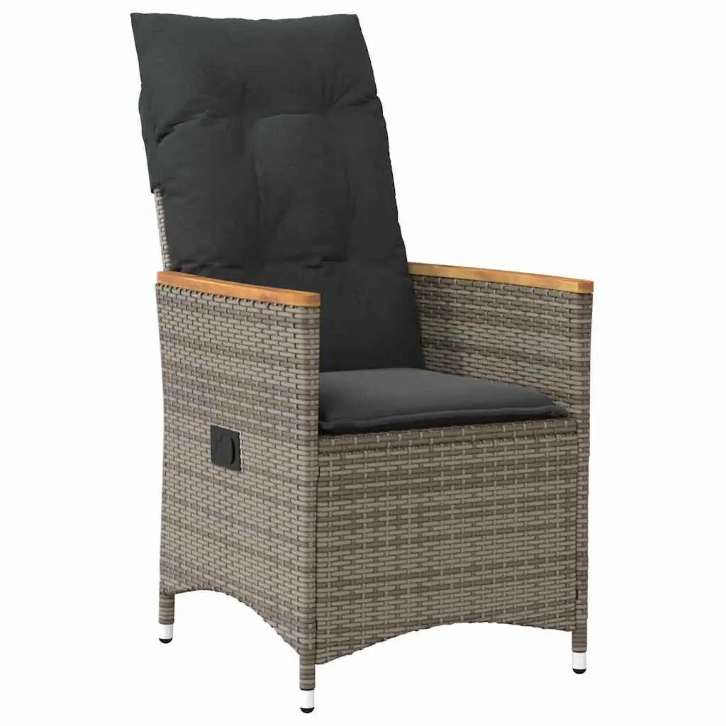 Grey Outdoor Dining Set 3-Piece