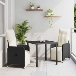 Compact Garden Dining Set: 3 Pieces for Outdoor Fun