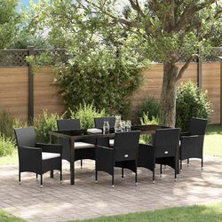 Compact 7 Piece Outdoor Dining Set for Your Patio