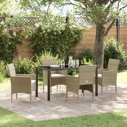 Compact 5 Piece Garden Dining Set for Your Patio