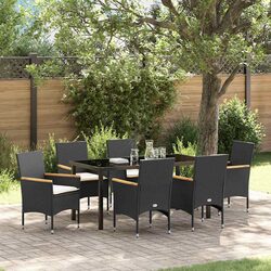 Compact and Stylish 7 Piece Garden Dining Set
