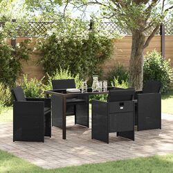 Concise 5-Piece Outdoor Dining Set for Stylish Spaces
