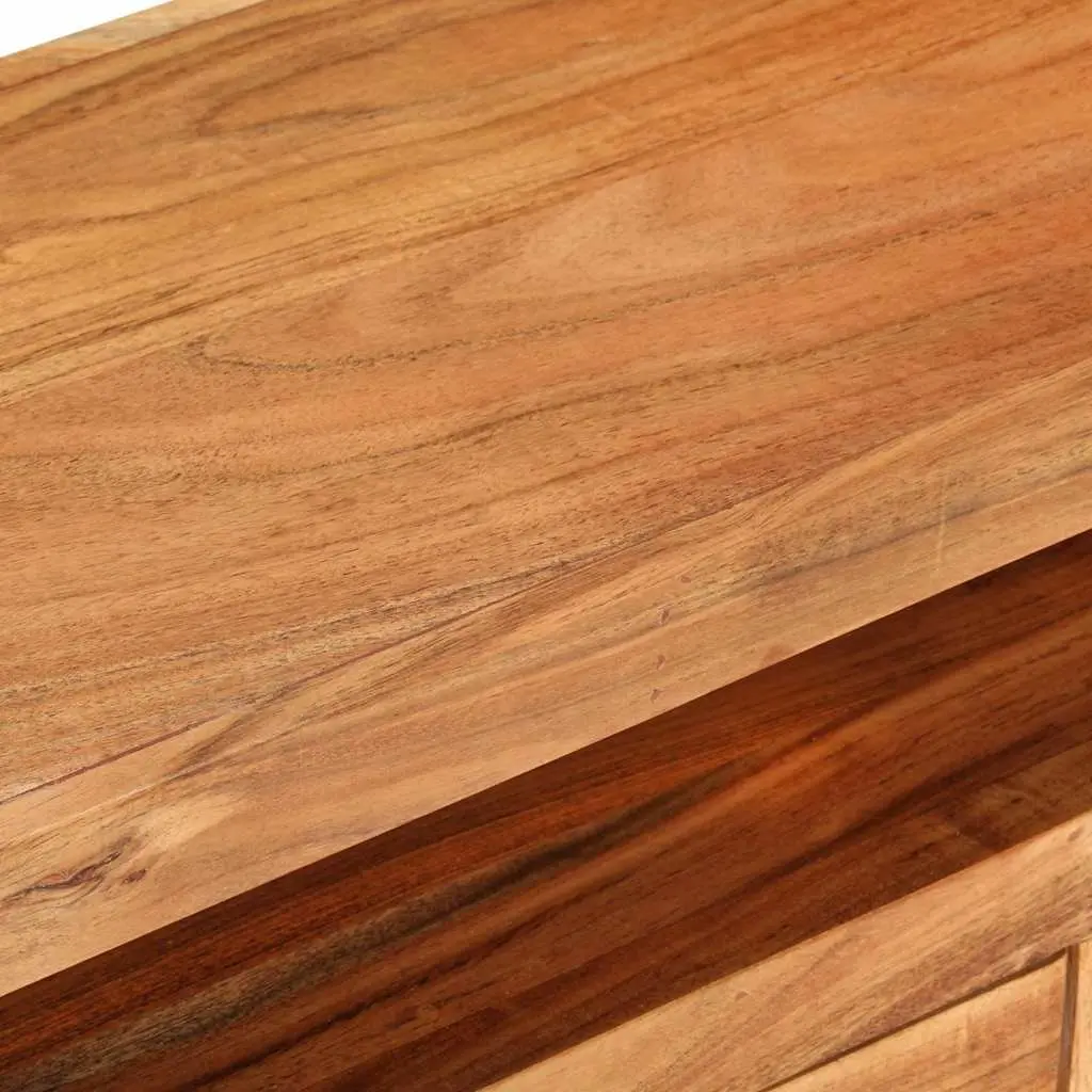 Brown TV Cabinet in Solid Acacia Wood