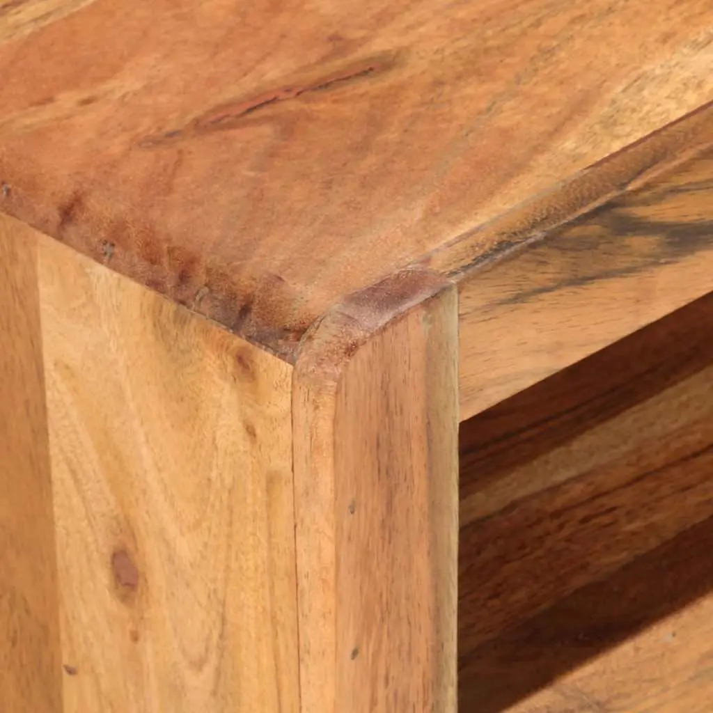 Brown TV Cabinet in Solid Acacia Wood