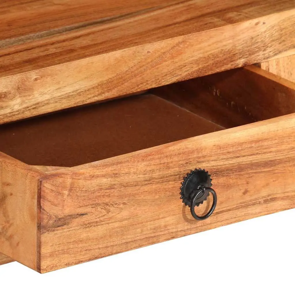 Brown TV Cabinet in Solid Acacia Wood