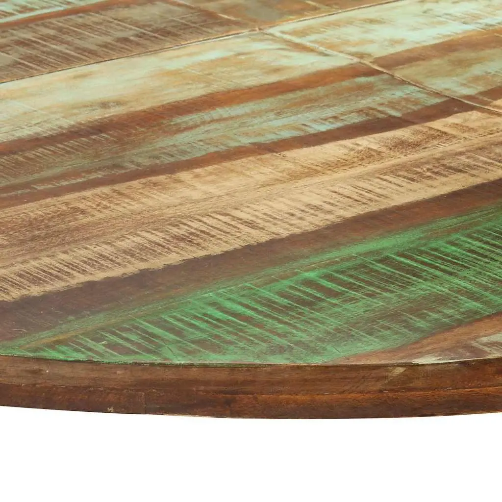 Dining Table 150x75 cm Solid Reclaimed Wood Kitchen Room Furniture Brown