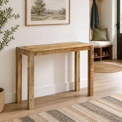 Compact Console Table, Strong Build and Design