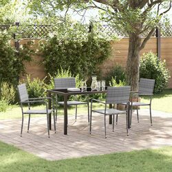 5 Piece Garden Dining Set: Quality Meets Comfort
